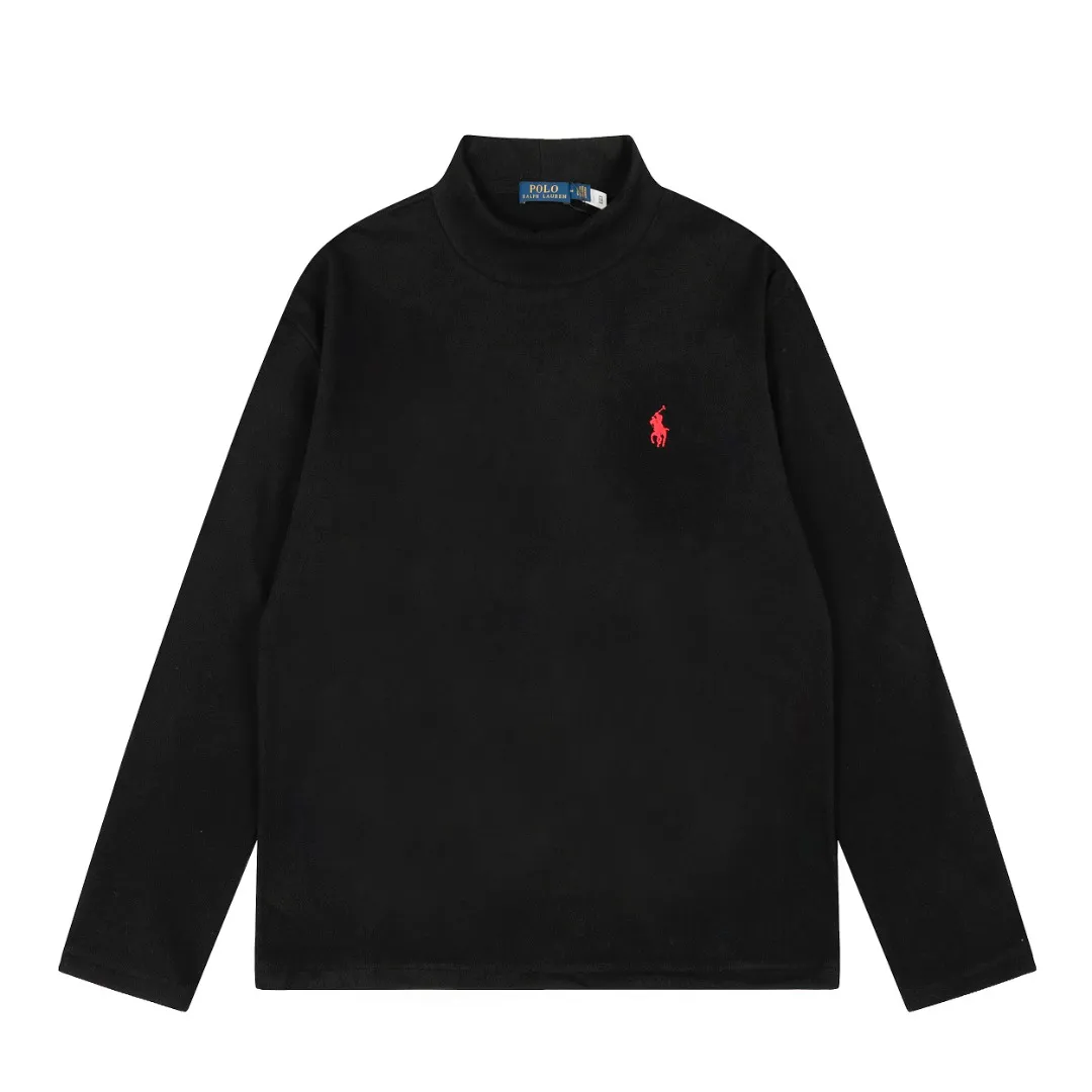 P190 Top quality" Style number: DS606# (not off the shelves all year round) [Ralph Lauren half turtleneck solid color pony embroidery logo basic round neck long sleeves] ✅Ralph Lauren Ralph Lauren classic basic versatile unisex half turtleneck pullover German velvet long sleeves ✅Main supply platform live broadcast Wholesale entities Replenish when out of stock Not off the shelves ✅ZP quality 1:1 version Scan the code to enter the GF website Counter quality ✅Detailed quality The only one in Guangzhou 280g German velvet fabric is comfortable and warm. It focuses on high-end and cost-effective. Needless to say good quality. ✅The version is restored to the original order. The maximum size can be worn up to 180 pounds. Loose, comfortable and stress-free. ✅The upper body is simple and easy to match. A must-have item for ootd. Good-looking clothes are never picky. A must-have in couples' wardrobes. Size:
